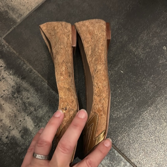 kate spade “pop fizz” cork flats - 6 - Picture 2 of 5